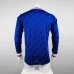 Manchester United 86/88  Away Blue Long Sleeve Soccer Jersey